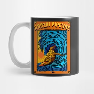 BANZAI PIPELINE NORTH SHORE OAHU HAWAII Mug